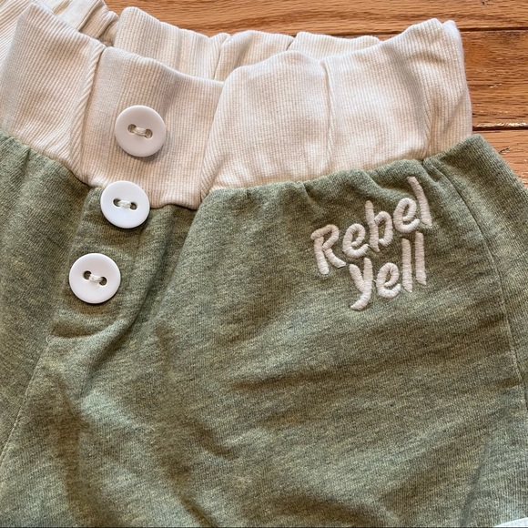 Rebel Yell Fabric Track Booty Shorts - Picture 4 of 7